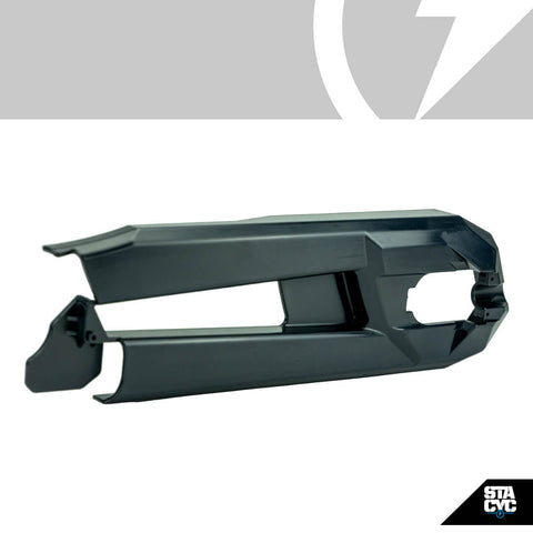 STACYC REPLACEMENT CHAIN GUARD, BLACK - 18EDRIVE