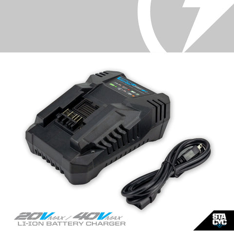 36V FAST SMART BATTERY CHARGER - 3AH/6AH BATTERIES